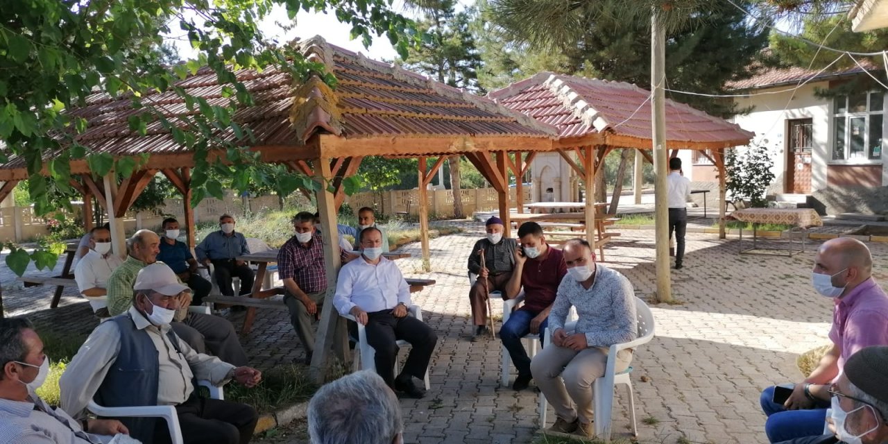 AK Parti Beyşehir İlçe Teşkilatı'ndan mahalle ziyaretleri