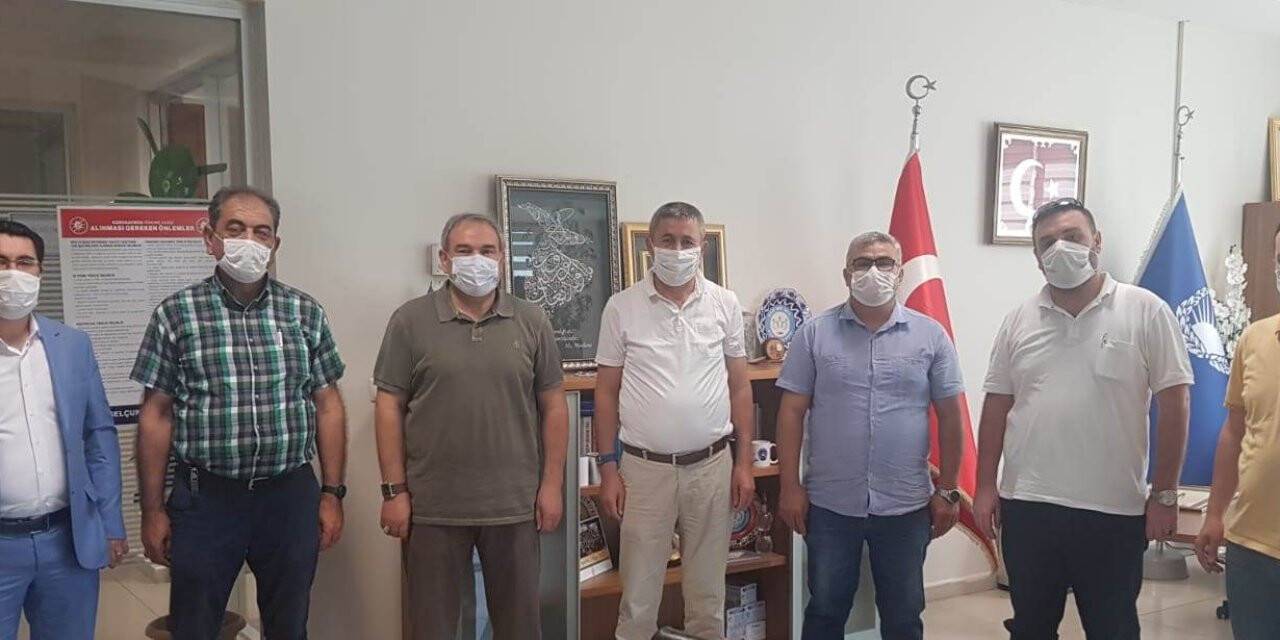 Bakırcılar Odasından, Selçuklu Zabıta Müdürlüğüne teşekkür ziyaret