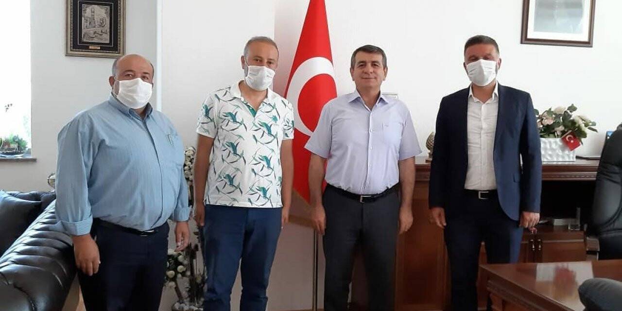 Derbent’lilerden, Karayolları Bölge Müdürü Salih Cengiz’e ziyaret