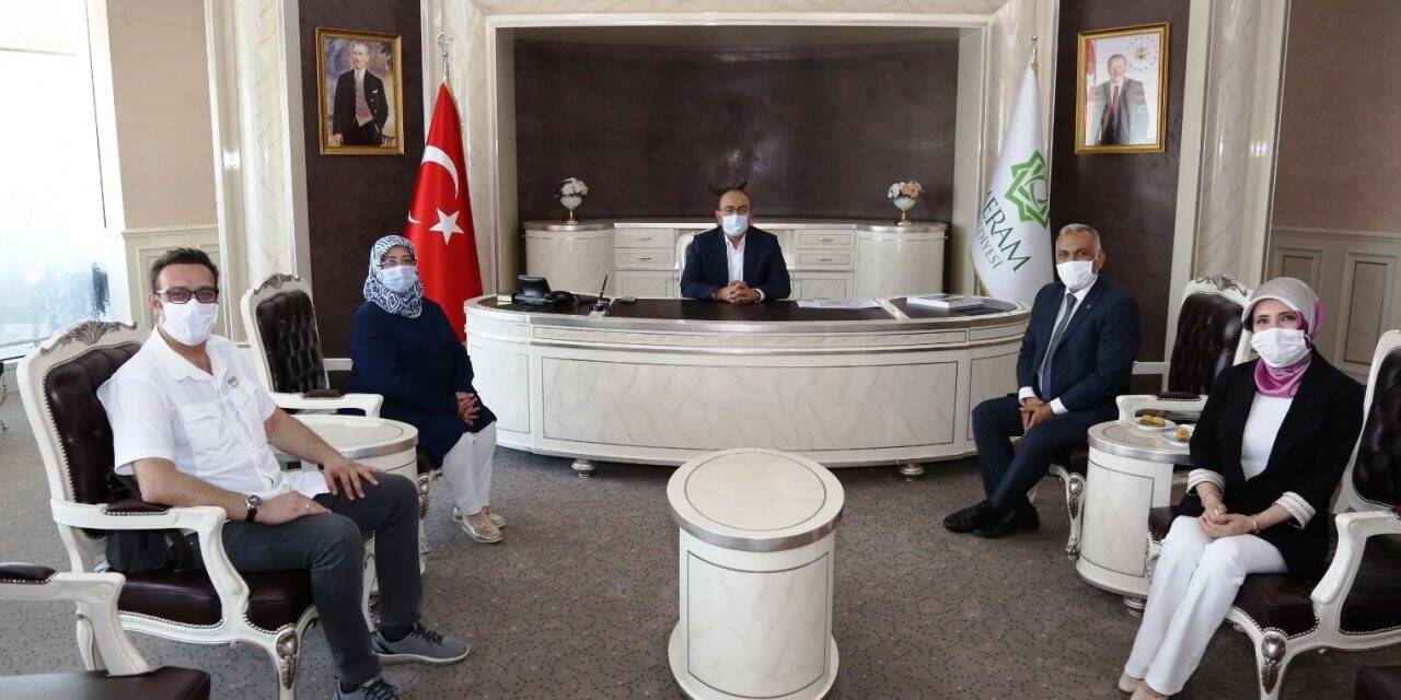 Konya Eczacı Odasından Kavuş’a Ziyaret