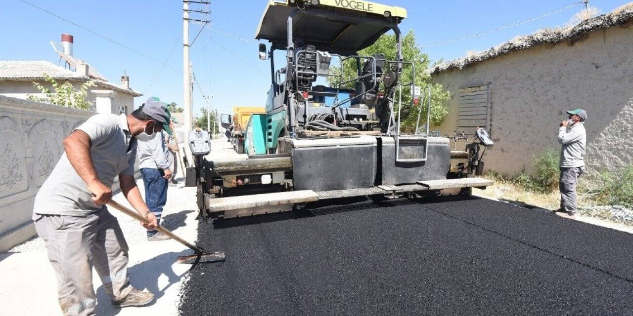 Başkan Kılca, asfaltlama çalışmalarını inceledi