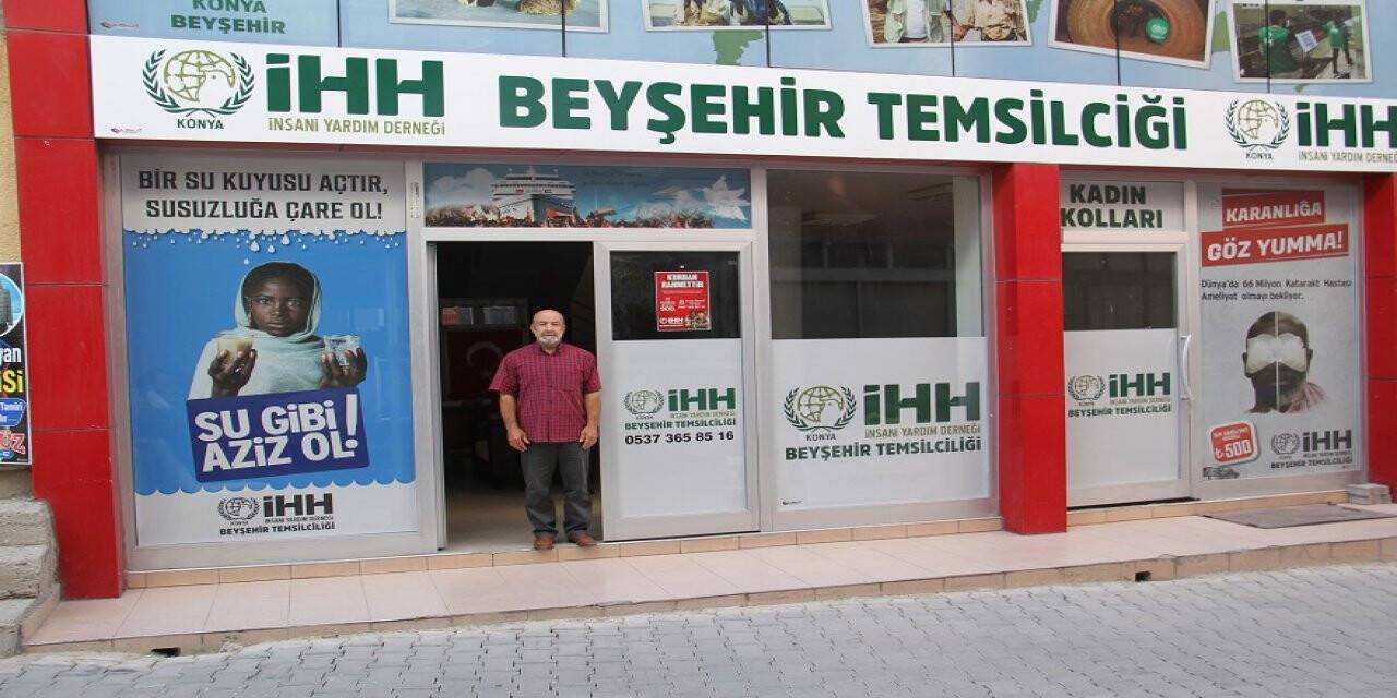 İHH Beyşehir Temsilciliği yeni yerinde hizmet vermeye başladı