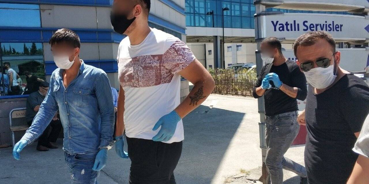 Samsun’da 4 kişinin bıçakla yaralandığı kavga olayında 3 gözaltı