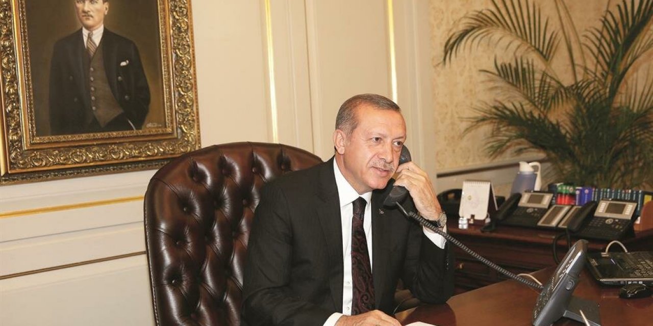 Cumhurbaşkanı Erdoğan ve Putin telefonda görüştü