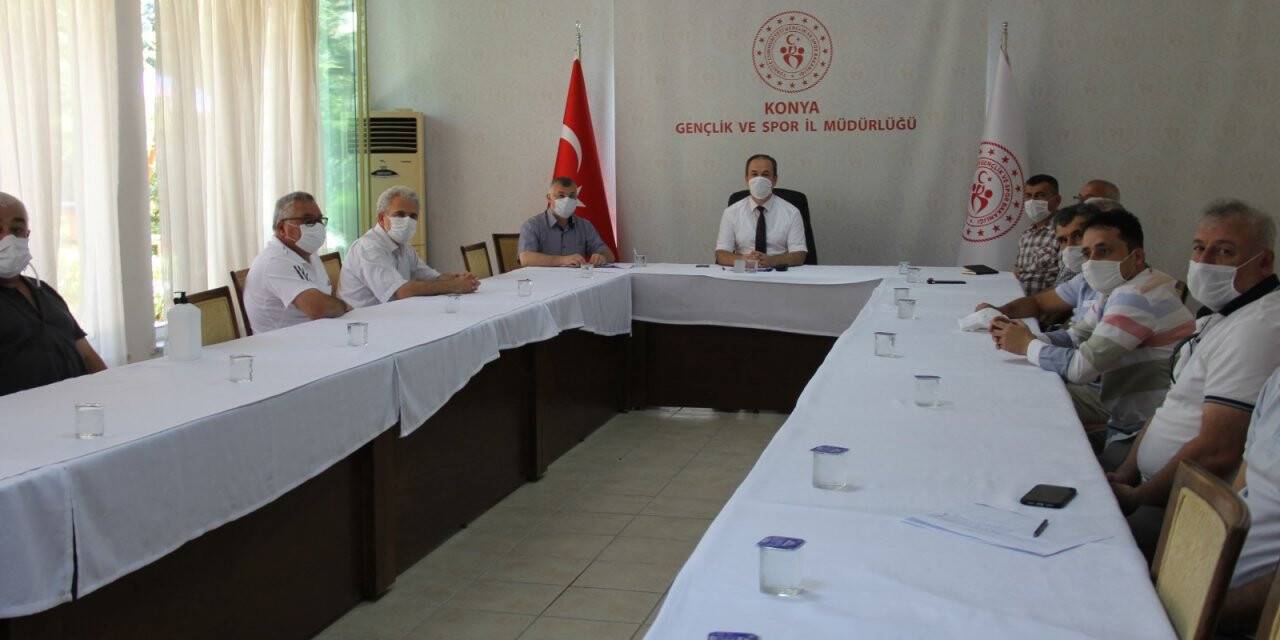 Şahin ve Aydın değerlendirme toplantısı yaptı