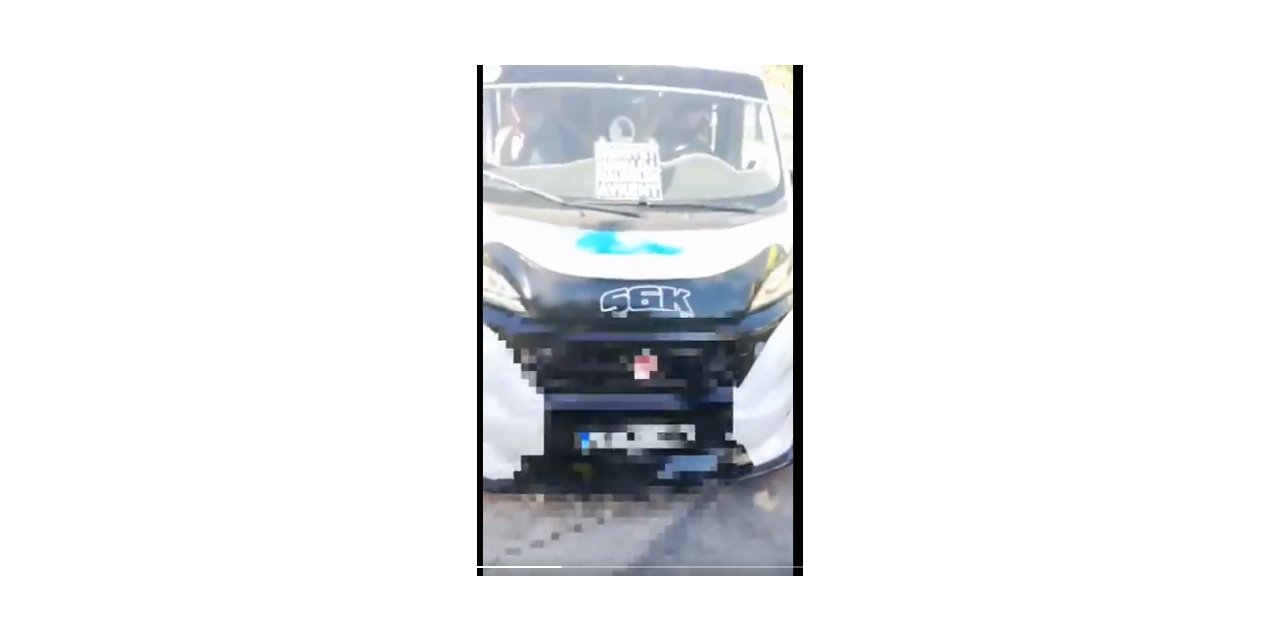 Konya'da Kovid-19 tedbirlerini ihlal eden minibüs sürücüsüne 3 bin 150 lira ceza