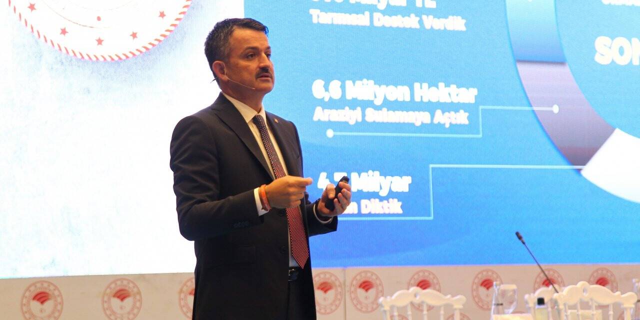 Bakan Pakdemirli: 'Her şey üretici için'