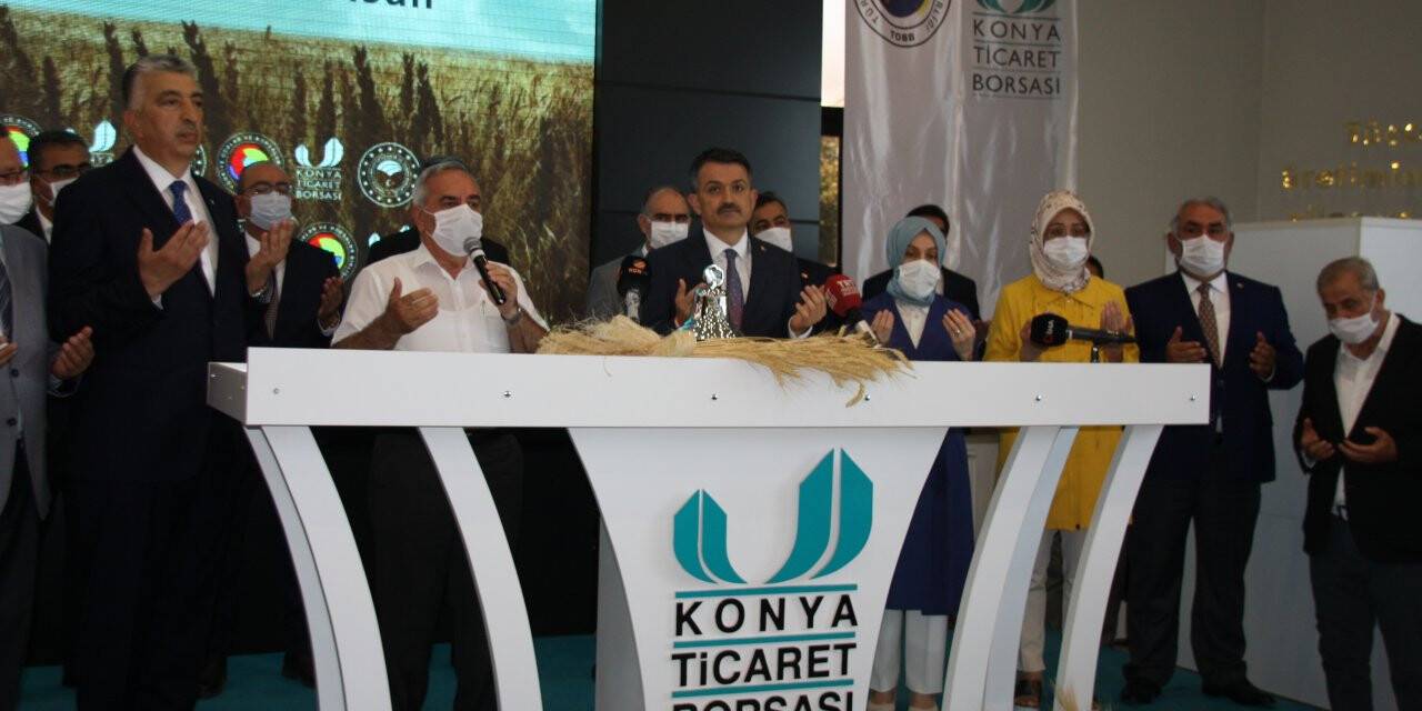 Bakan Pakdemirli, KTB Elektronik Satış Salonu Gong Töreni'ne katıldı