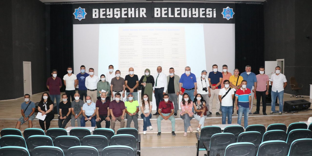 Beyşehir Kültür ve Turizm Derneği Başkanı Büyükkafalı güven tazeledi