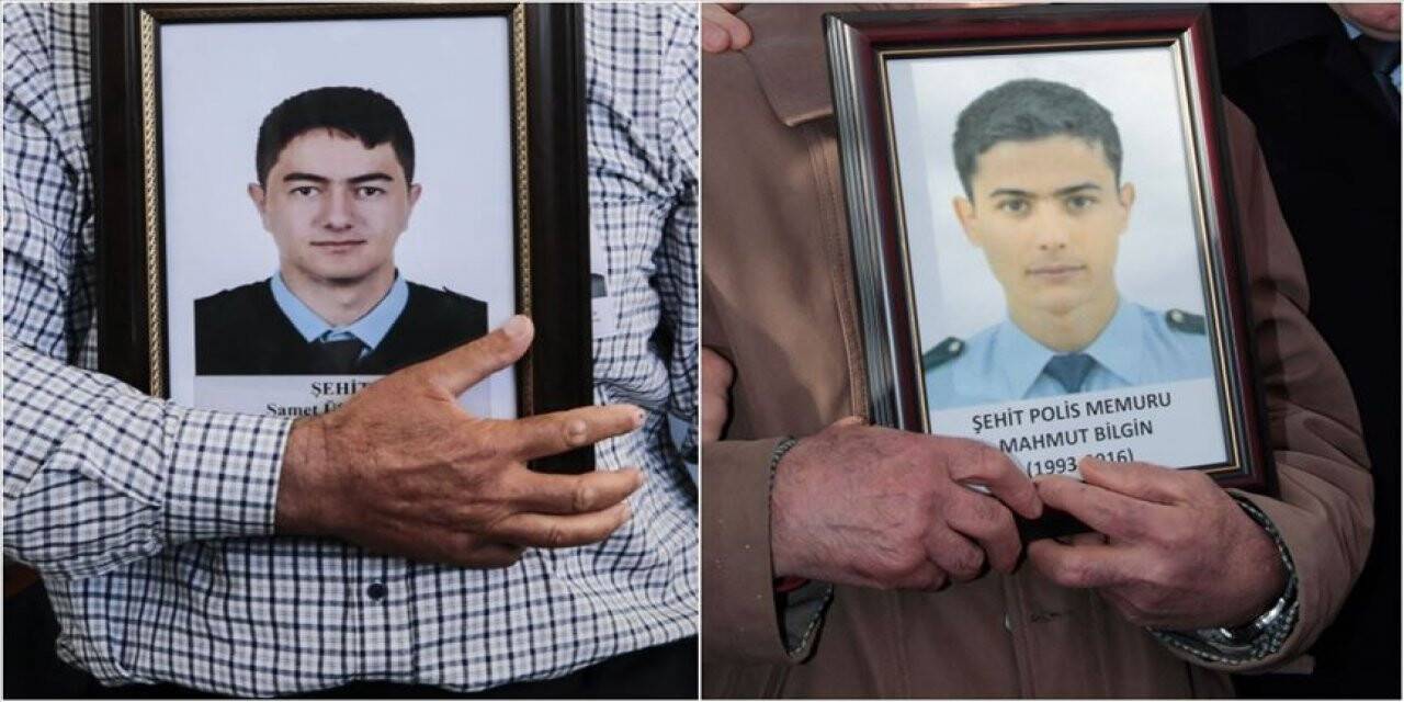 Beypazarı şehitleri sonsuza dek yan yana