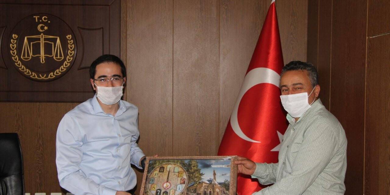 Başsavcı Ve Ağır Ceza Reisine Hayırlı Olsun Ziyareti