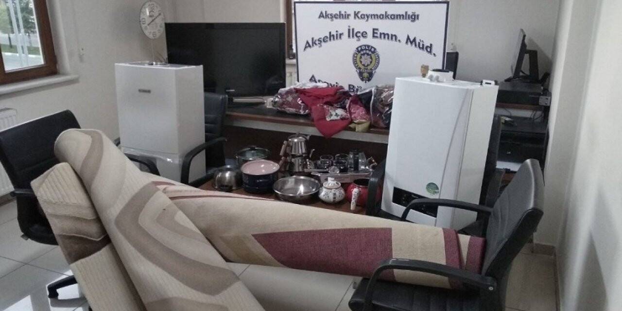 Konya'da operasyonla çalıntı eşyalar sahiplerine teslim edildi
