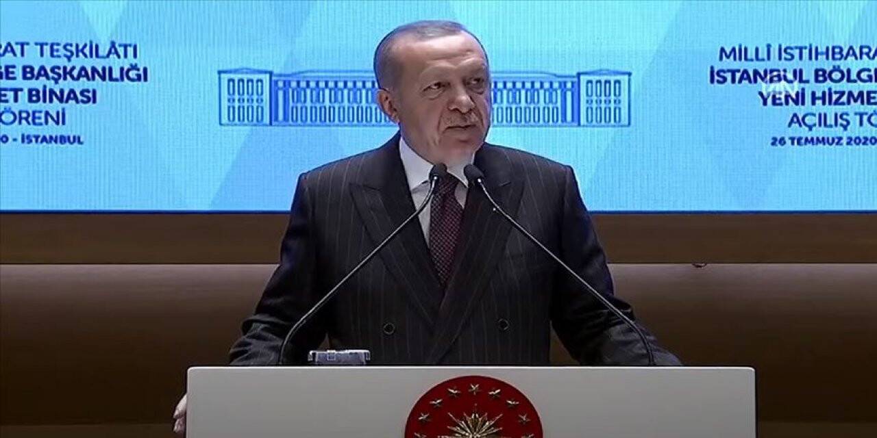 Erdoğan, MİT'in yeni binasının açılışında konuştu