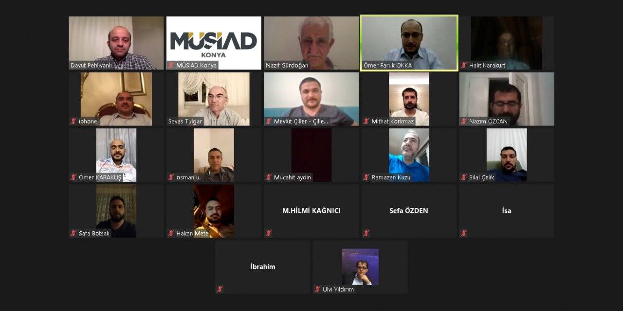 MÜSİAD Konya’da  'Kriz Dönemlerinde Risk Yönetimi' Konferansı