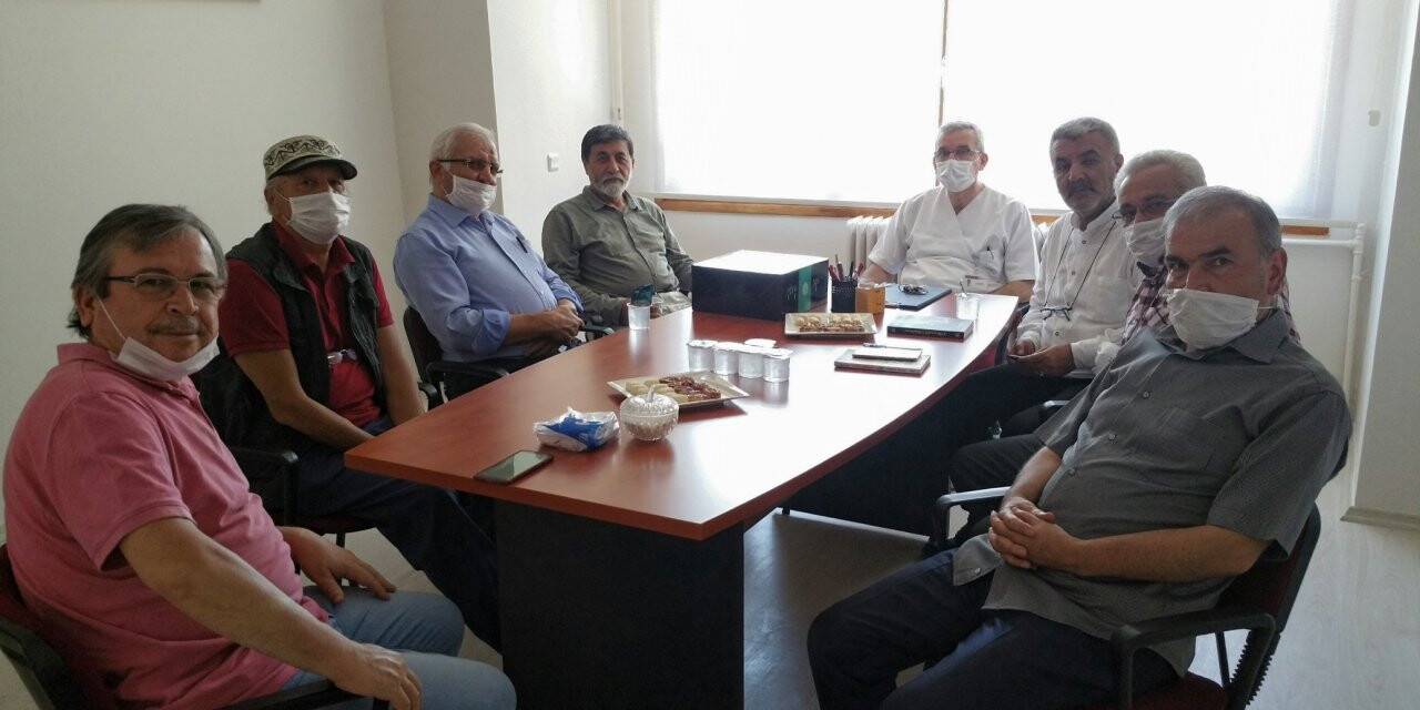Konya Aydınlar Ocağı, Dr. Eyüp Çetin’i Ziyaret Etti