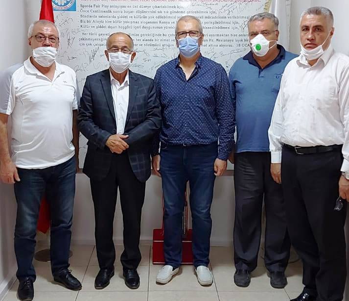 Beyşehir Belediyespor’dan ASKF’ye ziyaret
