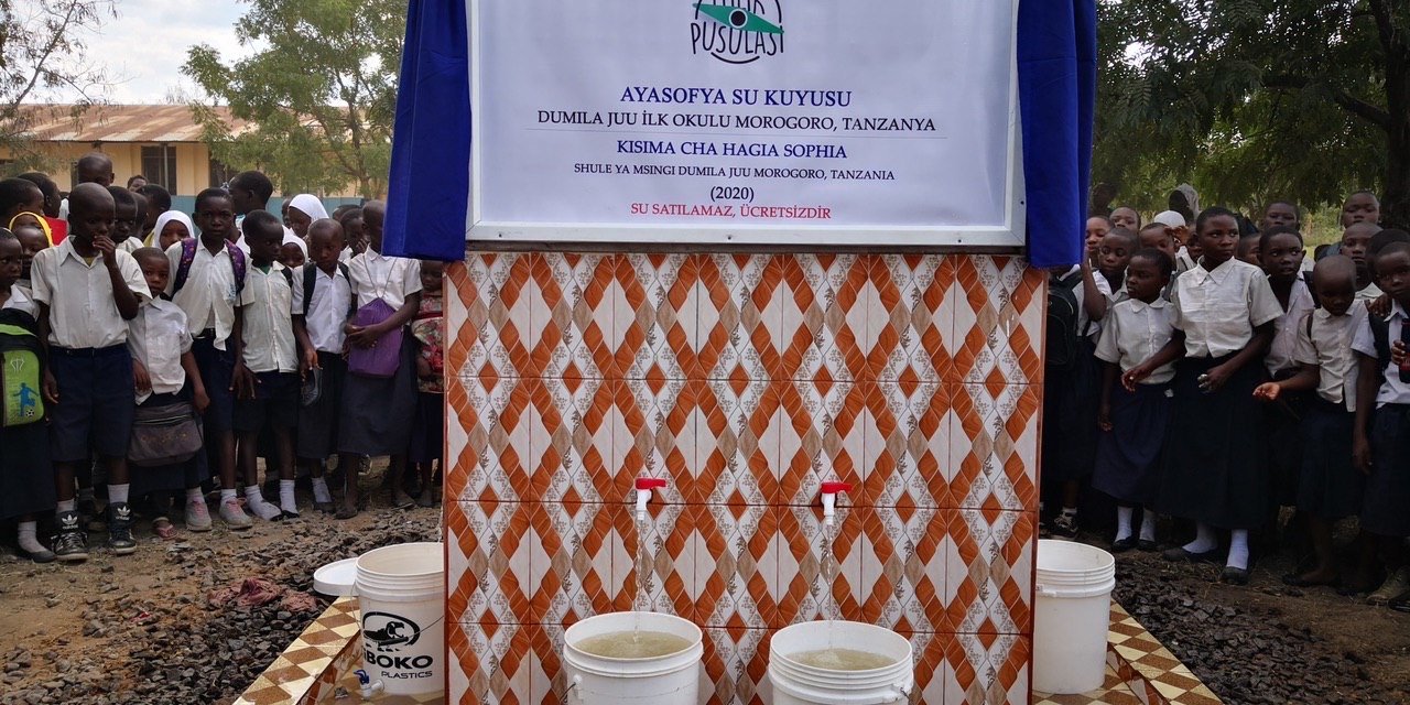 Tanzanya'daki su kuyusuna 'Ayasofya' ismi verildi