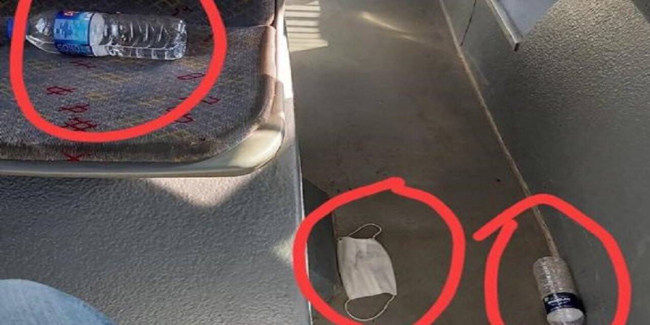 Konya’da utandıran görüntü