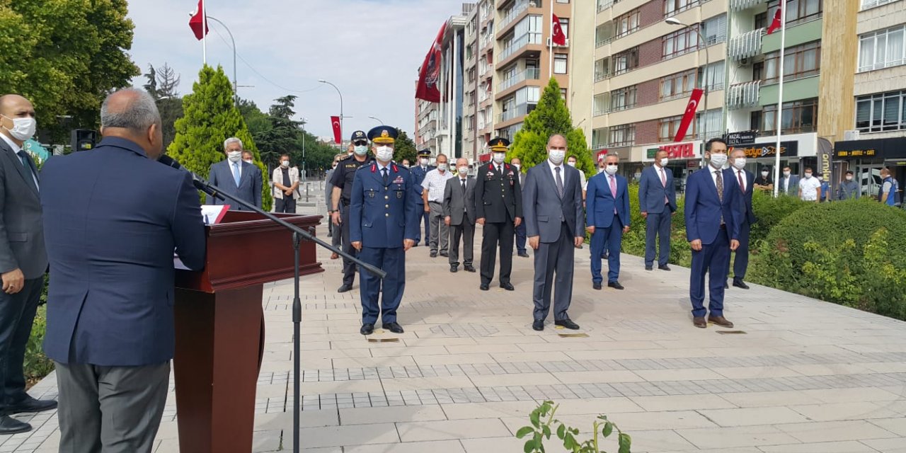 Atatürk'ün Konya'ya gelişinin 100. yıl dönümü törenle kutlandı