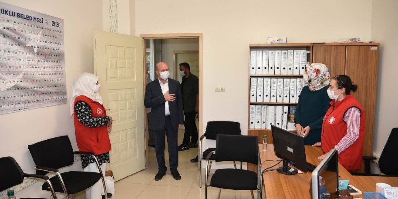 Başkan Pekyatırmacı personelle bayramlaştı