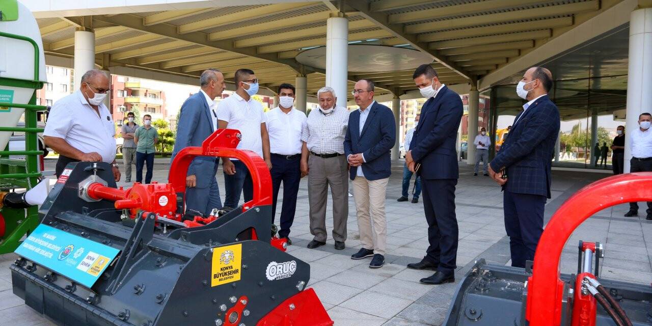 Meram Çiftçisine 3. Ekipman Desteği