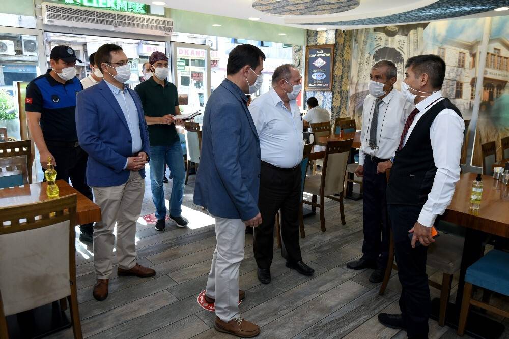 Konya dahil 81 ilde korona virüs denetimleri