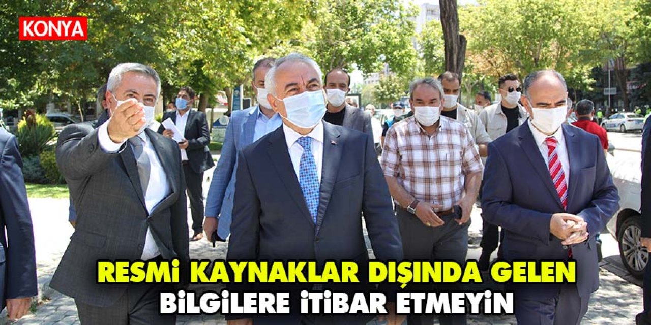 Konya'daki iddialar için Bakan Yardımcısı Ersoy'dan Açıklama