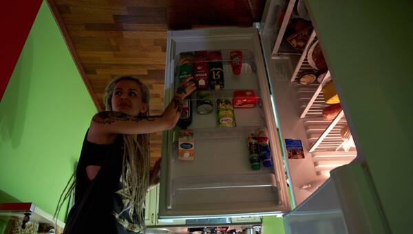 Petersburg'da ters ev açıldı