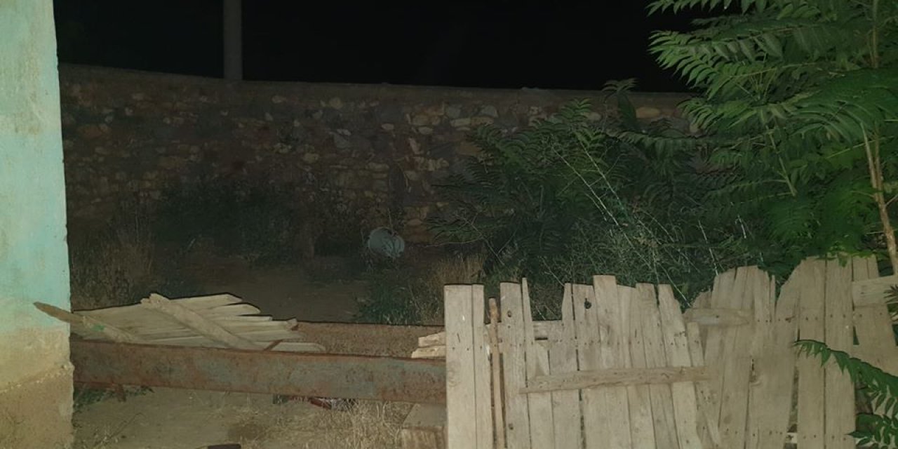 Konya'da evin bahçesinde Hint keneviri ele geçirildi