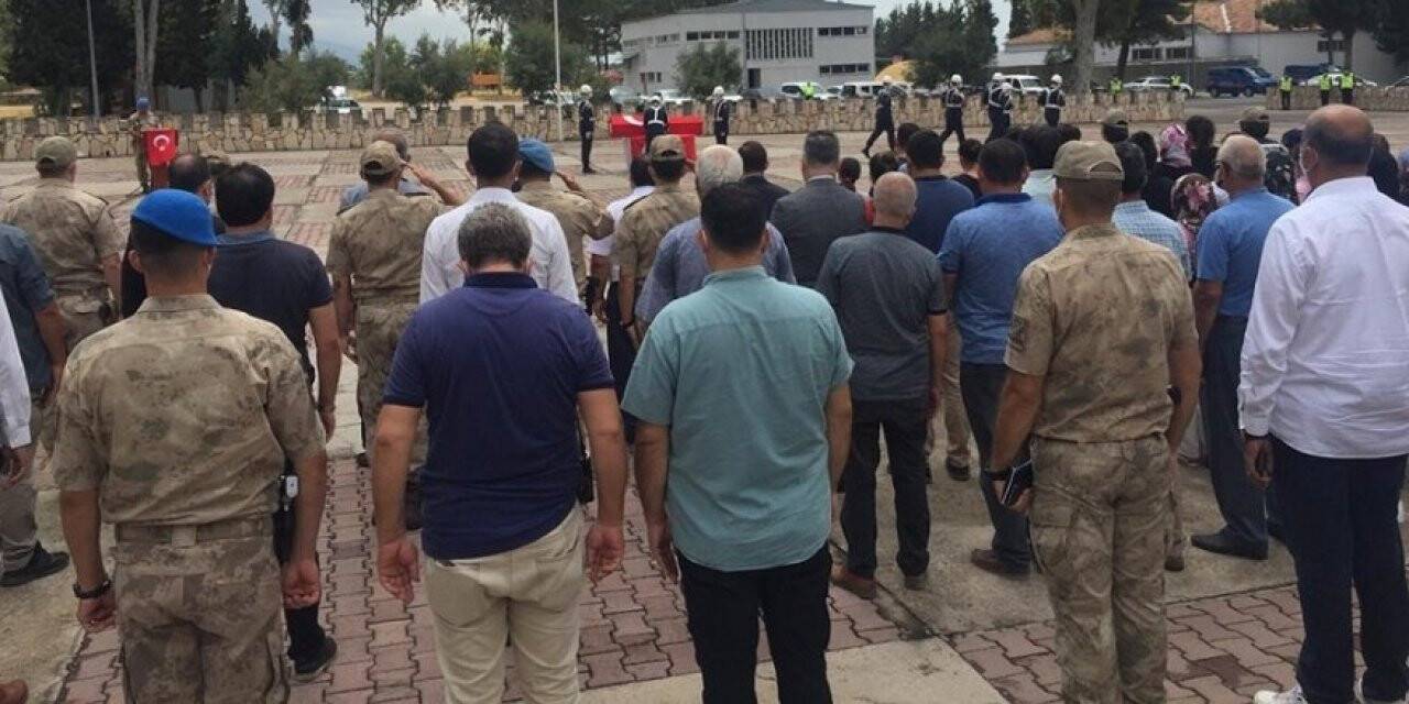 Karakol Komutanı Başçavuş'un naaşı memleketine uğurlandı