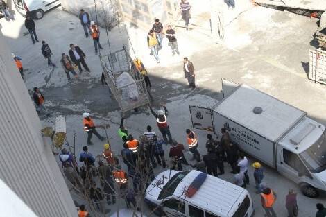 Rezidans İnşaatında Akıl Almaz Kaza