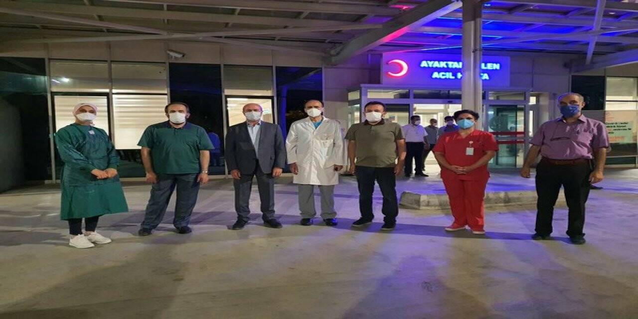 Başkan Pekyatırmacı hastanede