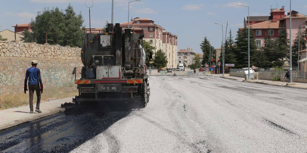 Ereğli Belediyesi asfalt çalışmalarını sürdürüyor