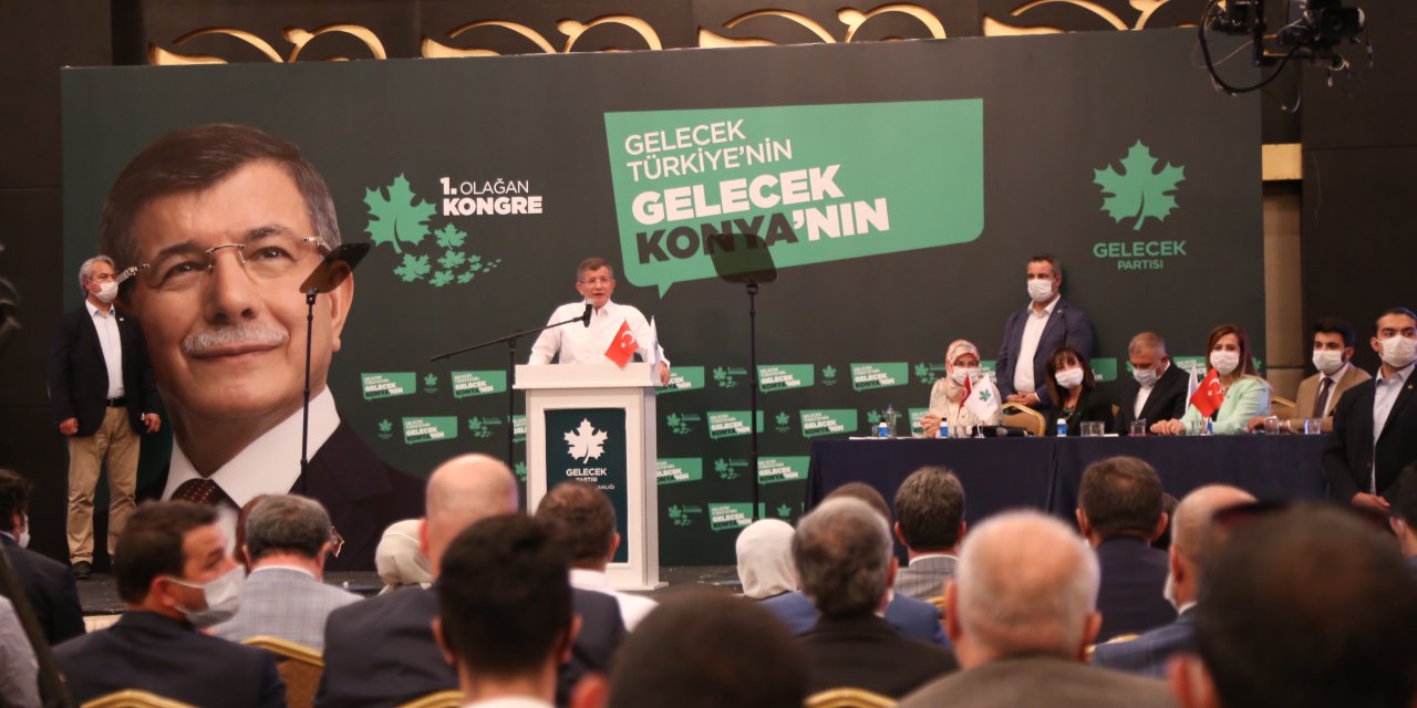 Gelecek Partisi Genel Başkanı Ahmet Davutoğlu, Konya'da konuştu