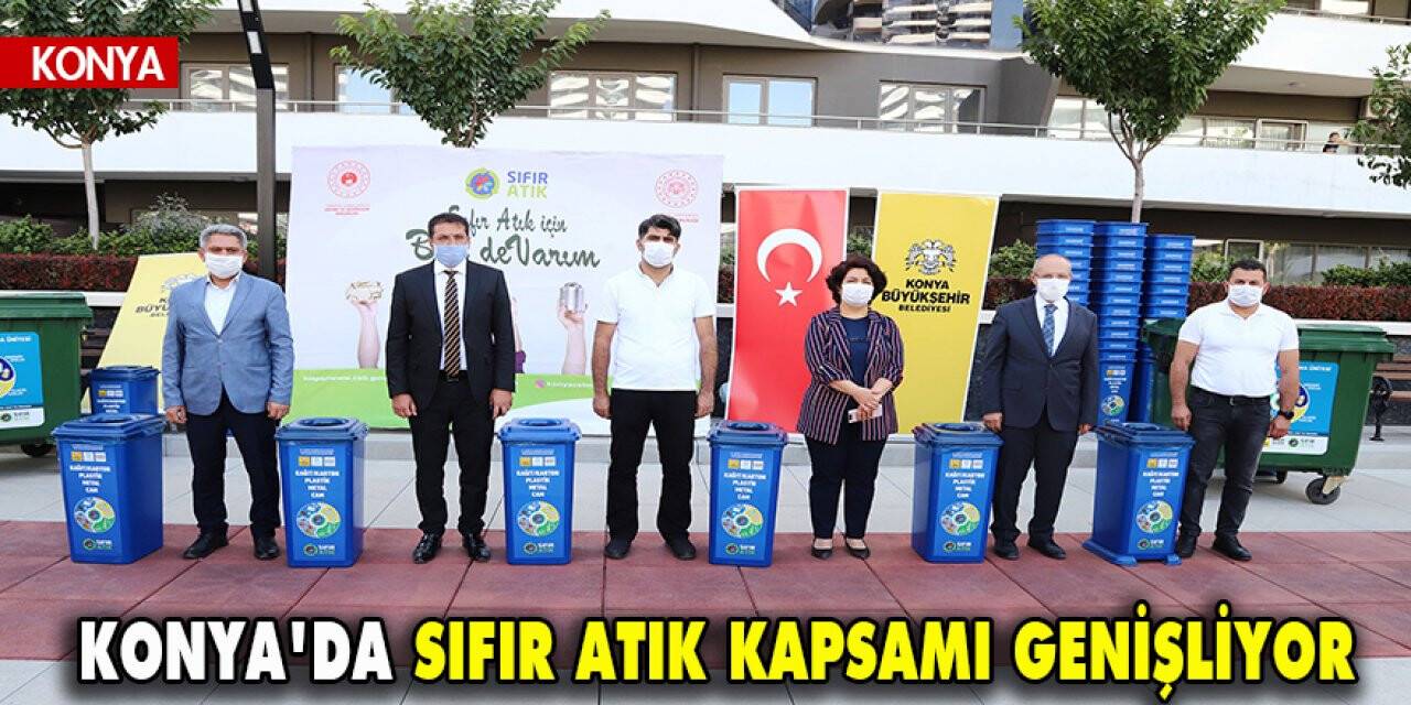 Konya Büyükşehir Belediyesi  'sıfır atık' kapsamını genişletiyor