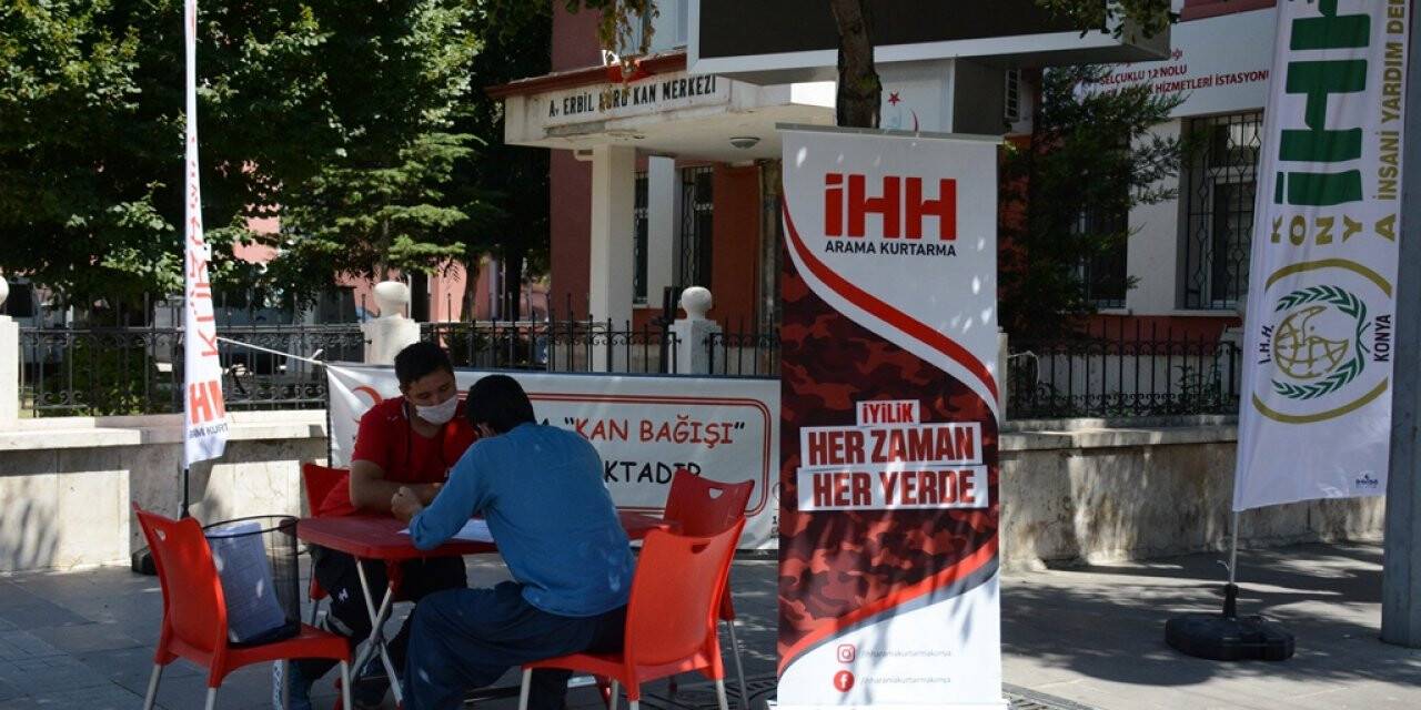 Konya İHH’dan Kan Bağışı  kampanyası