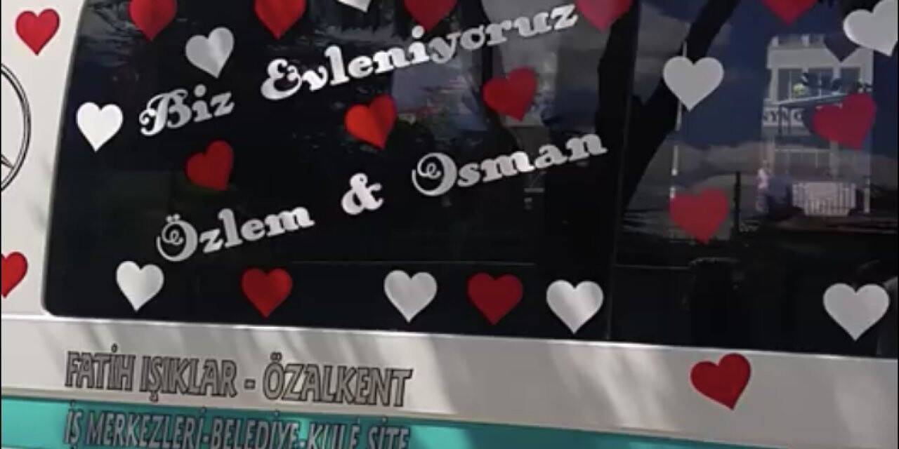 Konya’da böyle düğün arabası görülmedi