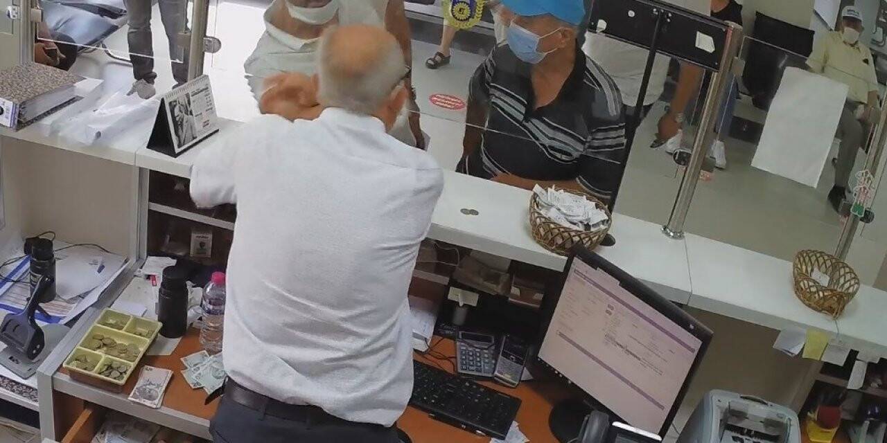 Kadın güvenlik görevlisini darp etti