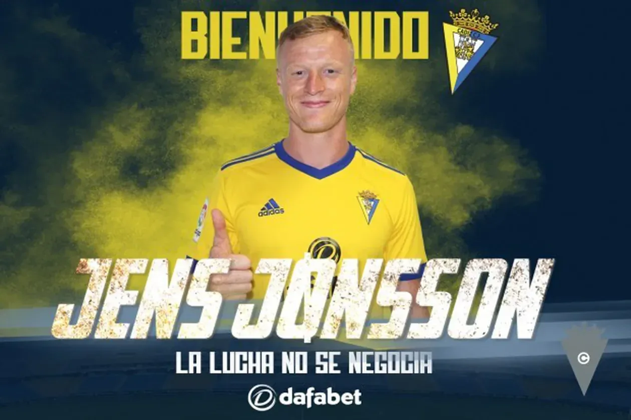 Jonsson, resmen Cadiz’de