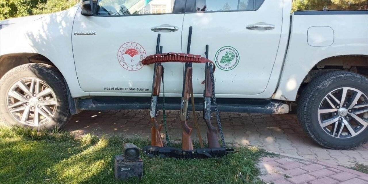 Konya'da kaçak avlanmaya 9 bin 605 lira ceza