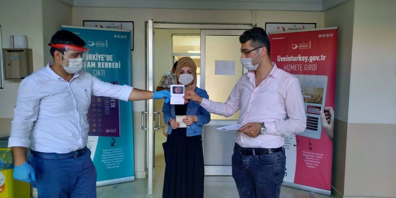 İl Göç İdaresi covid-19 bilgilendirmesi yaptı