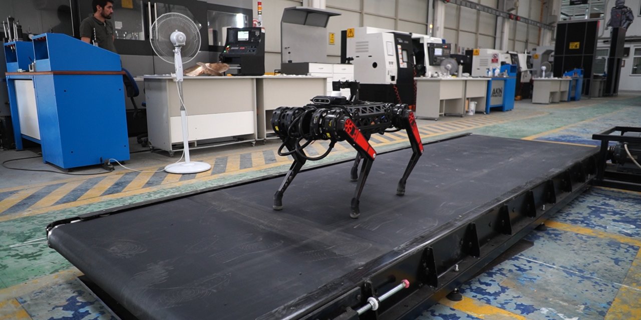 Dört ayaklı robot 'Arat' geliştirilmeye devam ediyor