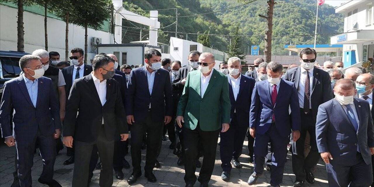 Cumhurbaşkanı Erdoğan, Giresun'da