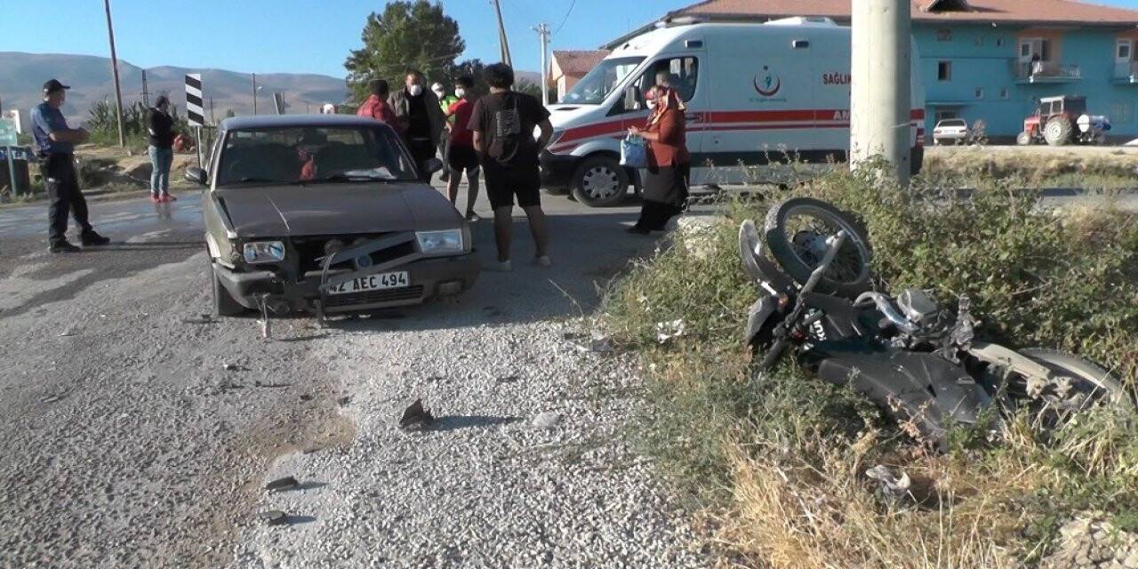 Ereğli’de kaza: 2 yaralı