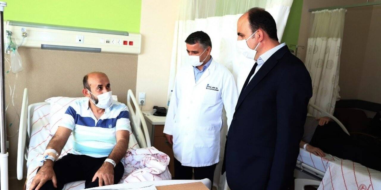 Başkan Altay, Şehir Hastanesinde