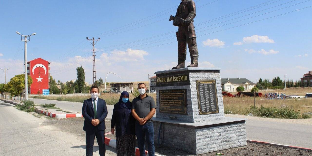 Konya'da şehit annesinin isteğini Kaymakam yerine getirdi