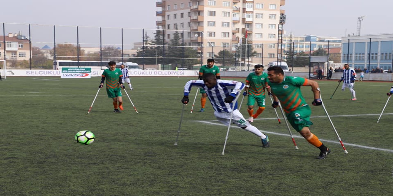 Ampute futbol liglerinde Konya temsilcilerinin maç programı belli oldu