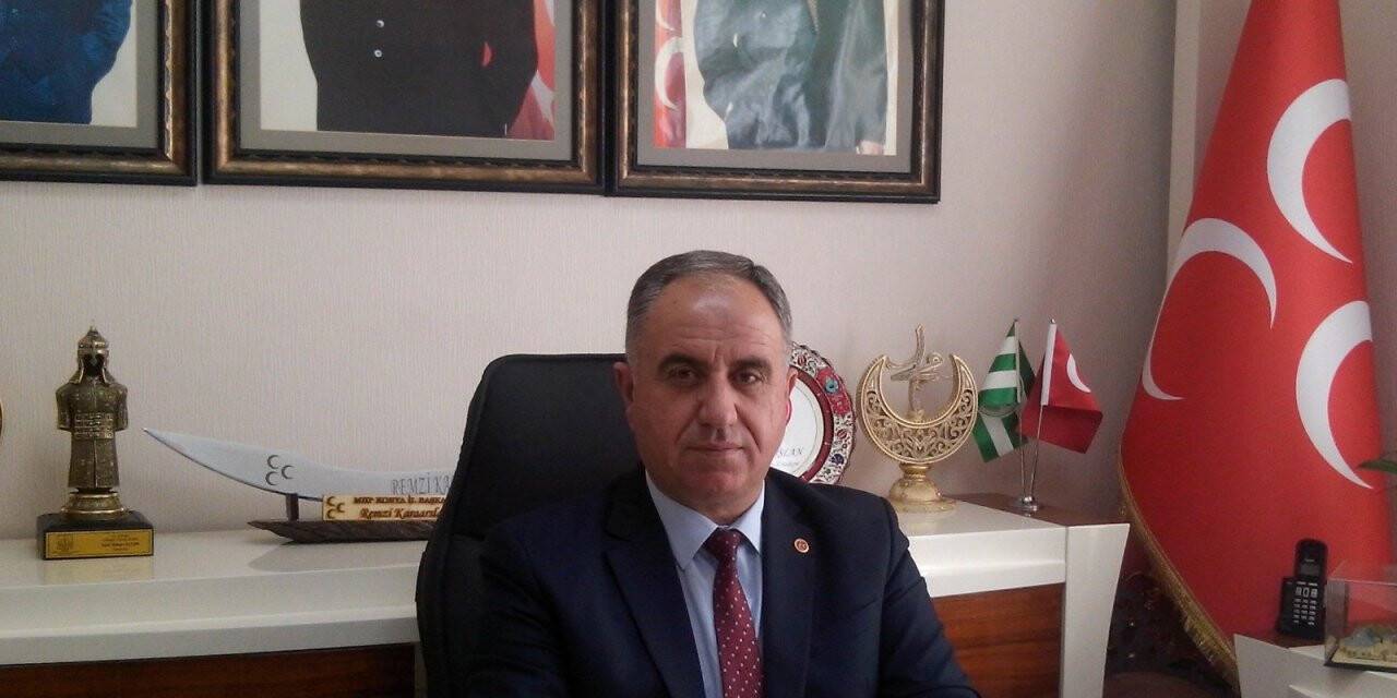 MHP Konya İl Başkanı Karaarslan'dan 19 Mayıs mesajı