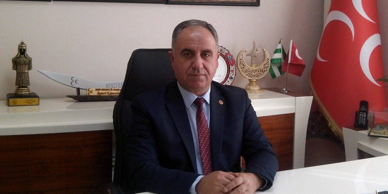 MHP Konya İl Başkanı Remzi Karaarslan'dan 10 Kasım mesajı