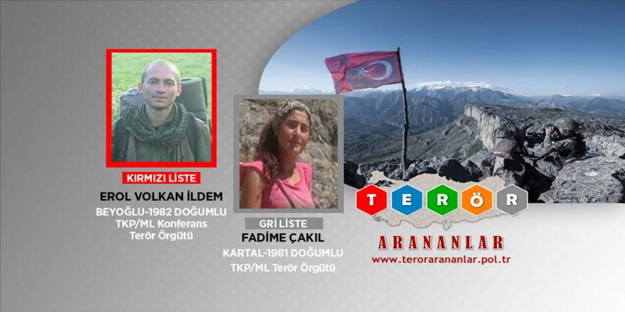Kırmızı ve Gri Kategori'den iki terörist etkisiz hale getirildi